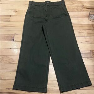 Spanx wide leg high rise stretch pull on pants